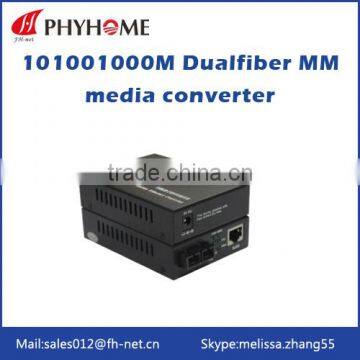 10/100/1000M media converter 850nm