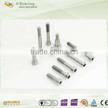 C276 Nickel Screws for Bicycle Industry/ Aerospace/ Power Gen/ Oil Gas/ Water