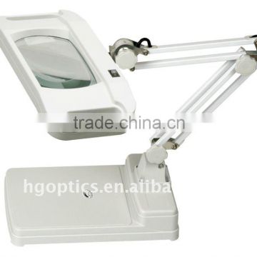 Beauty Salon Table Led Foldable Magnifier Lamps Moveable