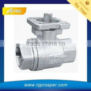 2-PC Stainless Steel Ball Valve/split body valve