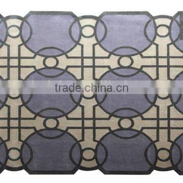 Microfiber Polyester Shaggy Rugs Hotel Carpet And Mat YB-A005