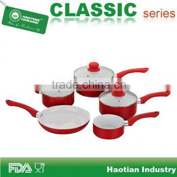 Pressed Aluminum Ceramic pan set