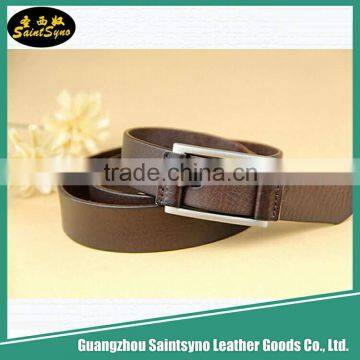 Eco-friendly vintage men's genuine leather belt,Leather Money Belt