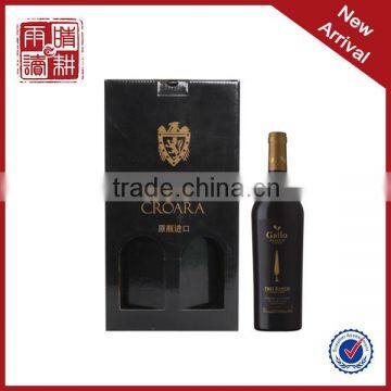 manufacturer custom wine glass cardboard gift box