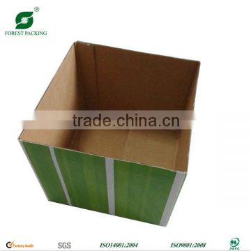 FOLDABLE FLOWER DISPLAY BOX CORRUGATED BOARD