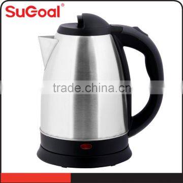 High Quality 1.7L and 1.8L Stainless Steel Electric colorful Kettle