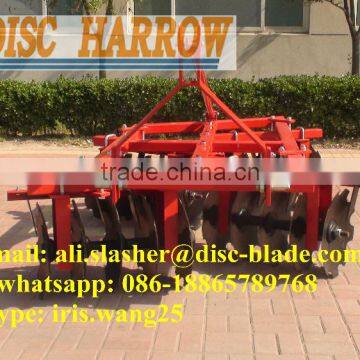 Agricultural opposed light disc harrow matched with 40hp tractor