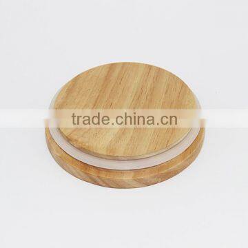 Wholesale glass jar or bottle bamboo lid