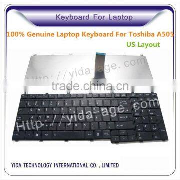 Laptop Keyboard For Toshiba A505 with US layout black