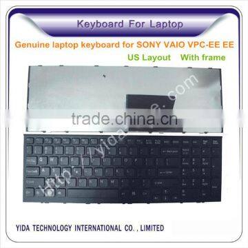 US laptop keyboard replacement for Sony VAIO VPC-EE EE with frame