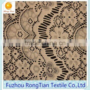 Top Quality Crocheted Eyelet Cord African Lace Fabric for Wedding Dress photo-3