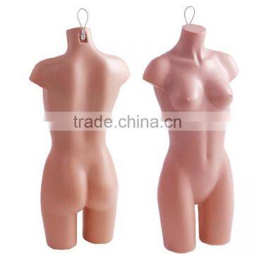 Hot sale headless torso sexy female mannequin,with rope,fashion half-body woman model