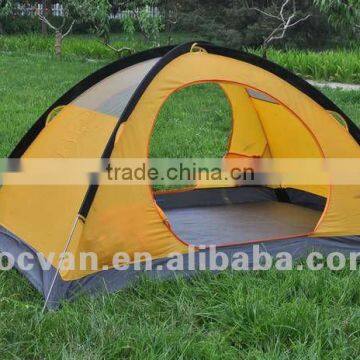 2 Door Double Skin polyester Dome Camping Tent