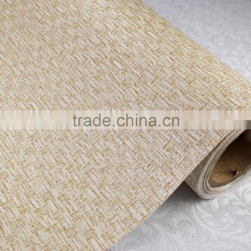 Embossed, Opaque Surface Treatment and Decorative Function Gold Supplier PVC Film