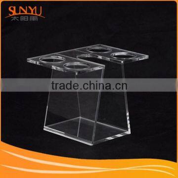 Chair Shape Clear Acrylic Wine Display Racks