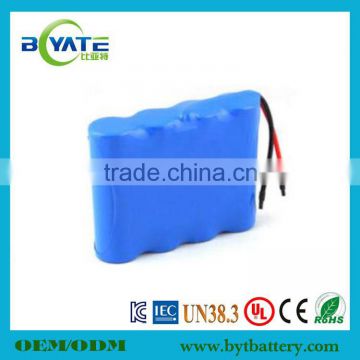 Rechargeable lifepo4 26650 4S1P 12v 3ah lithium battery for solar light