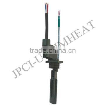 Type R1R Paddle flow switches, micro-switch contact, 1/2 BSPP male thread, and Pt100 temperature sensor