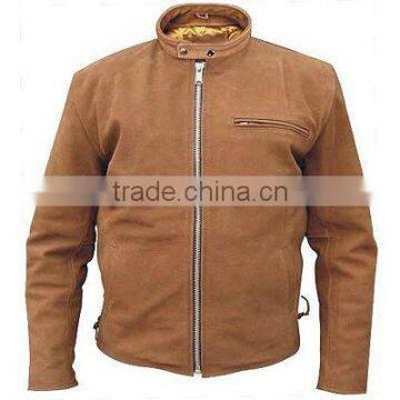 Mens Nubuck Leather Jacket