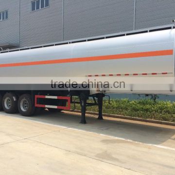 45m3 Aluminum Fuel Tank Semi Trailer/Liquid Tank Trailer