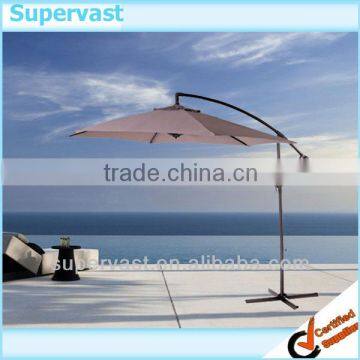 10ft Alu. Banana Hanging Outdoor Umbrella, patio umbrella, Outdoor patio umbrella, 10ft, hanging umbrella,