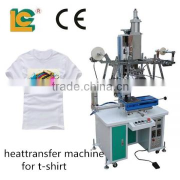 Multicolor TC-400R Flat and Cylinder Heat Transfer Machine price for t shirt printing