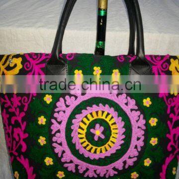 Suzani Embroidered Shopping Bags Manufacture In India