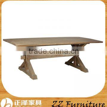 Retro Style Oak Wood Dining Table