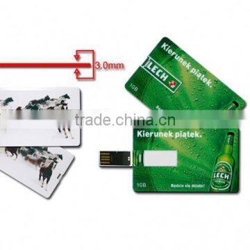2014 new product wholesale postcard usb flash drive free samples made in china
