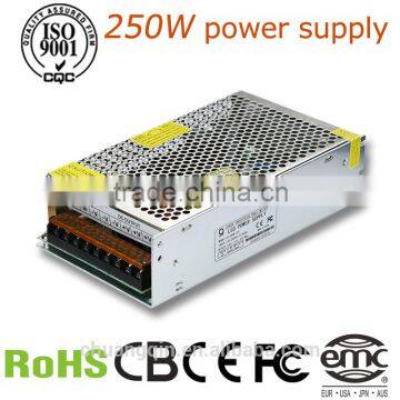 250W the source power supply 12v 20a CE isolated switching powersupply Single Output