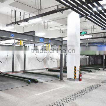 Multi-level lift sliding smart automated car parking system