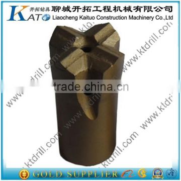 KT R25 Hardness cross drill bit for tap hole of blast furnace