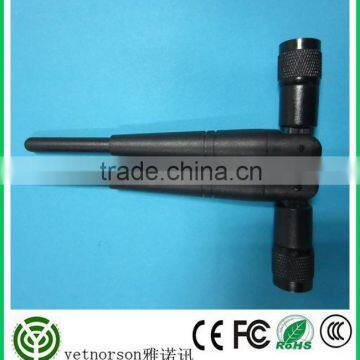 china factory high gain 2.5ghz wireless external rubber wifi antenna