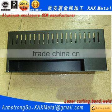 XAX10Alu Non standard custom made plate aluminium control system box