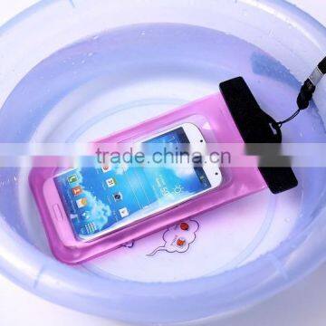 Hot selling Mobile phone pvc waterproof bag,pvc phone waterproof case