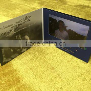 7 inch Video greeting card wedding