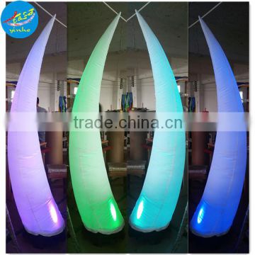 Inflatable LED OX horn