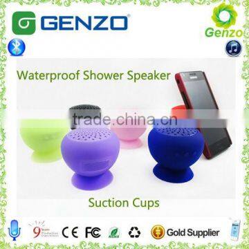 Silicone portable mini Bluetooth speaker with mic speaker