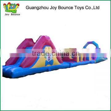 funny inflatable obstacles clown course with best quality