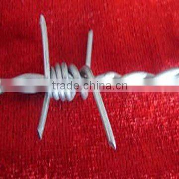 Galvanized barbed wire (hotdipped or electric)