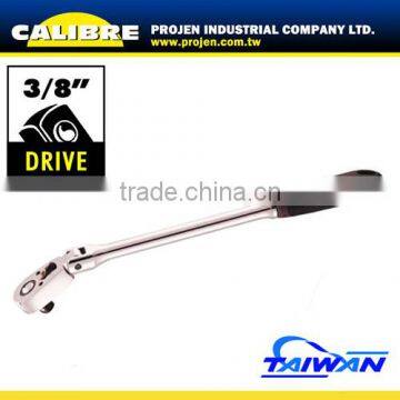 CALIBRE 3/8"Dr Flex Head Ratchet Handle