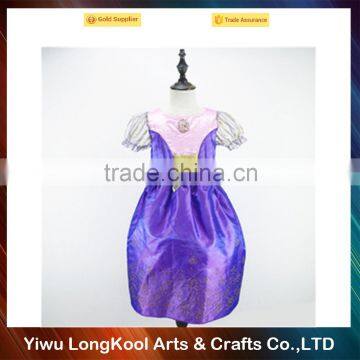 Latest Fashion Party Dress for Kids Purple Princess Tutu Dress photo-4