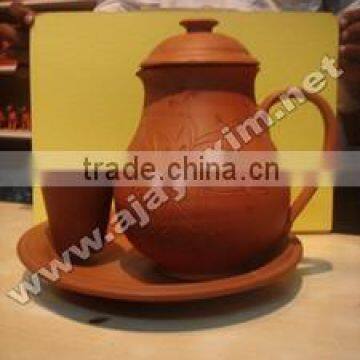 Terracotta Modern jug & Tumbler