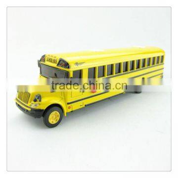 YLBU02 custom design diecast school bus,metal toy bus,scale bus model