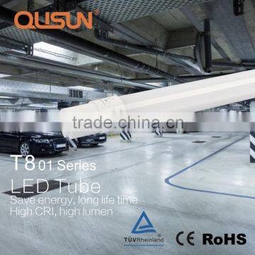 TUV CE ROHS High Lumen 97Lm/w 9W/14W/18W /24W T8 4ft led tube