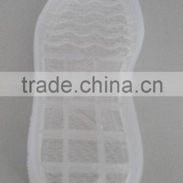 2014 new transparent shoe sole