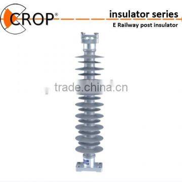 Railway post insulator