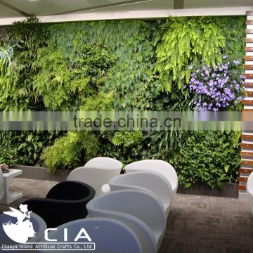 Artificial Garden Wall Decoration , Vertical Garden System