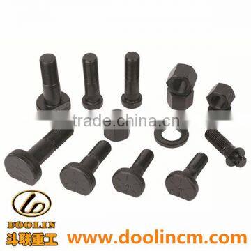 Fasteners segment bolts nuts 40Cr bolt grade 12.9 on sale