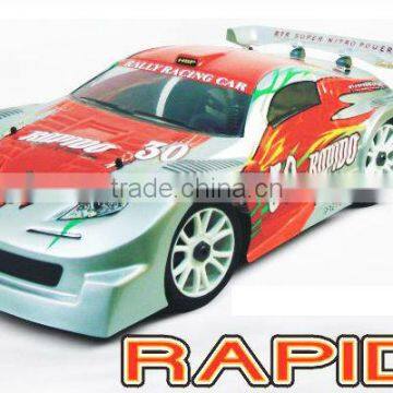 2.4G 1/8 HSP RC Car Nitro Powered Rally Racing Car