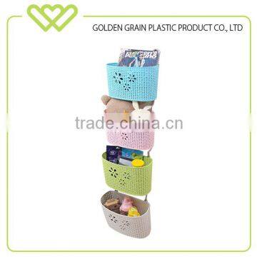 CH7056 Factory Cheap Kitchen Plastic Wall Hanging Basket Wholesale photo-2